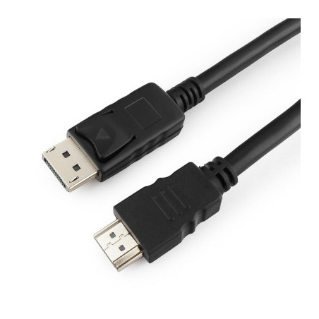 Кабель мультимедійний DisplayPort M to HDMI M 5.0m Cablexpert (CC-DP-HDMI-5M)