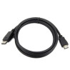 Кабель мультимедійний DisplayPort M to HDMI M 5.0m Cablexpert (CC-DP-HDMI-5M)