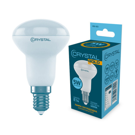 Лампочка CRYSTAL R50 5W PA E14 4000K (R50-003)