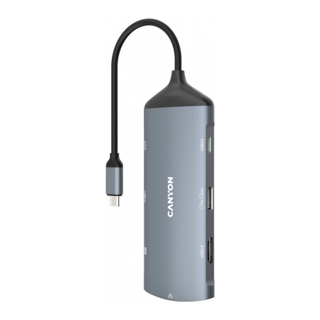 Порт-реплікатор Canyon 8-in-1 USB-C (CNS-TDS15)