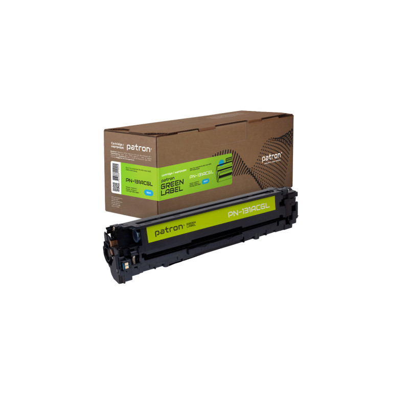 Картридж Patron HP 131A (CF211A) Green Label, cyan (PN-131ACGL)