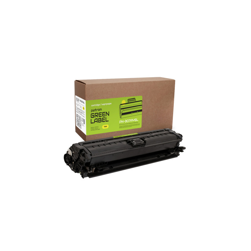 Картридж Patron HP 307A (CE742A) yellow Green Label (PN-307AYGL)