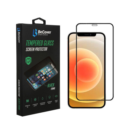 Скло захисне BeCover Apple iPhone 14 Black (707970)
