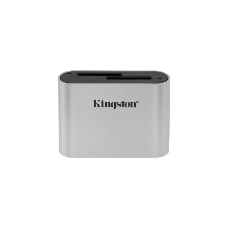 Зчитувач флеш-карт Kingston Workflow Dual-Slot SDHC/SDXC UHS-II (WFS-SD)