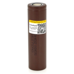 Акумулятор 18650 3000mAh (2850-3000mah), 30A, 3.7V (2.75-4.2V), Brown, PVC BOX Liitokala (Lii-HG2)