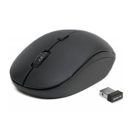 Мишка REAL-EL RM-301 black