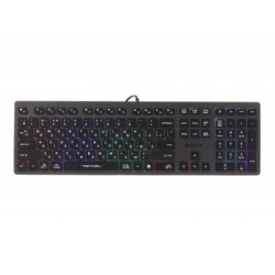 Клавіатура A4Tech FX60H USB Grey Neon backlit (4711421978309)