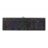 Клавіатура A4Tech FX60H USB Grey Neon backlit (4711421978309)