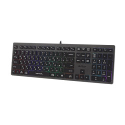 Клавіатура A4Tech FX60H USB Grey Neon backlit (4711421978309)