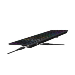 Клавіатура A4Tech FX60H USB Grey Neon backlit (4711421978309)