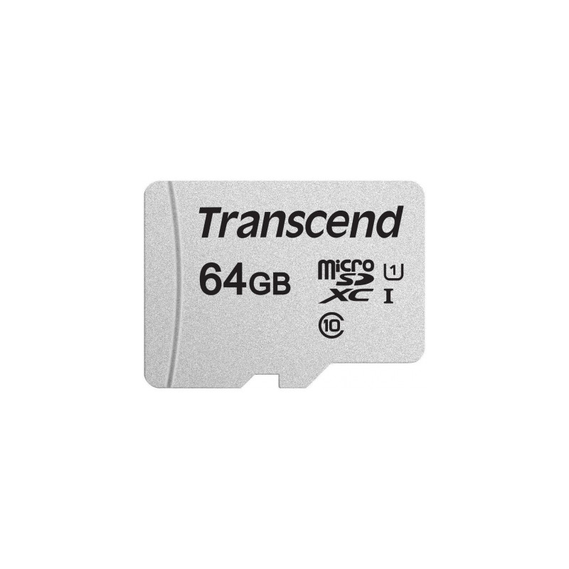 Карта пам'яті Transcend 64GB microSDXC class 10 UHS-I U1 (TS64GUSD300S)