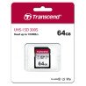 Карта пам'яті Transcend 64GB SDXC class 10 UHS-I U1 V10 (TS64GSDC300S)