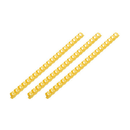 Пружина для палітурки 2E пл. 10мм (100 шт.) жовті (2E-PL10-100YL)