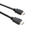 Кабель мультимедійний HDMI M to HDMI M 1.5m V2.0 Vinga (VCPDCHDMIMM1.5BK)