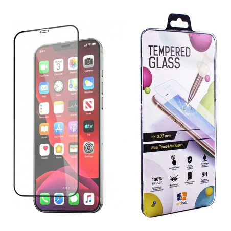 Скло захисне Drobak Apple iPhone 13 Pro Frame A+ (606037)