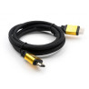Кабель мультимедійний HDMI M to HDMI M 1.5m V2.0 Vinga (VCPDCHDMI2VMM1.5BK)