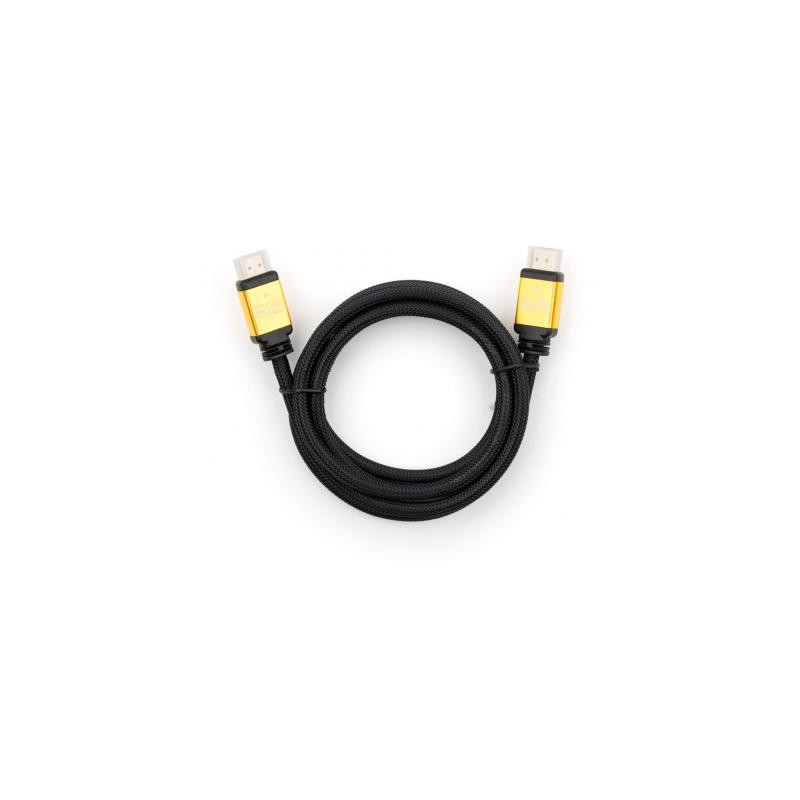 Кабель мультимедійний HDMI M to HDMI M 1.8m V2.0 Vinga (VCPDCHDMI2VMM1.8BK)