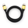 Кабель мультимедійний HDMI M to HDMI M 5.0m V2.0 Vinga (VCPDCHDMI2VMM5BK)