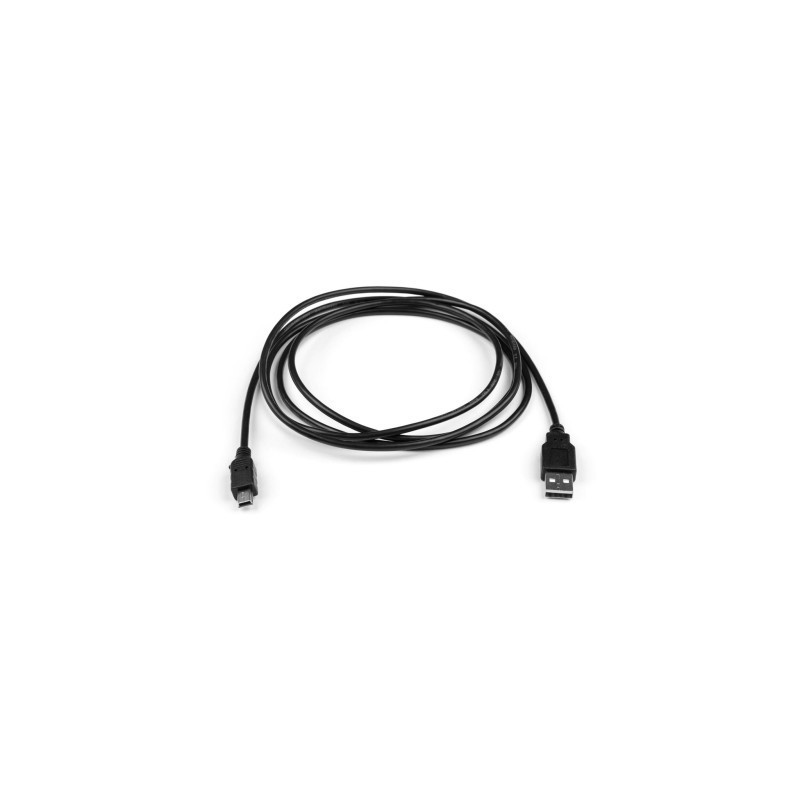 Дата кабель USB 2.0 AM to Mini 5P 1.8 m Vinga (VCPDCAMMIM1.8BK)