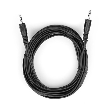 Кабель мультимедійний 3.5mm M to 3.5mm M 5.0m Vinga (VCPDCJ35MM5BK)