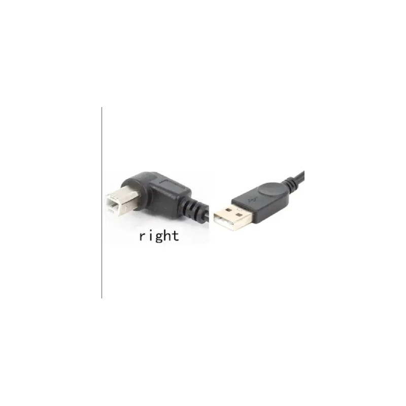 Кабель для принтера USB 2.0 AM/BM 1.0m 90 right Value (S0672)