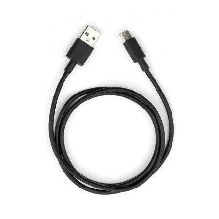 Дата кабель USB 2.0 AM to USB-C 1.0m PVC black Vinga (VCPDCTC1BK)