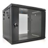 Шафа настінна Merlion 9U 19" 600*450*500 (Ш*Г*В)мм, black (Ml3-6409 / 23527)