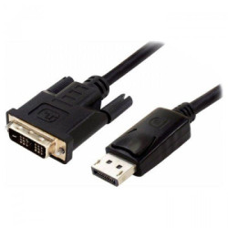 Кабель мультимедійний DisplayPort M to DVI M 1.8m 24+1pin Atcom (9504)