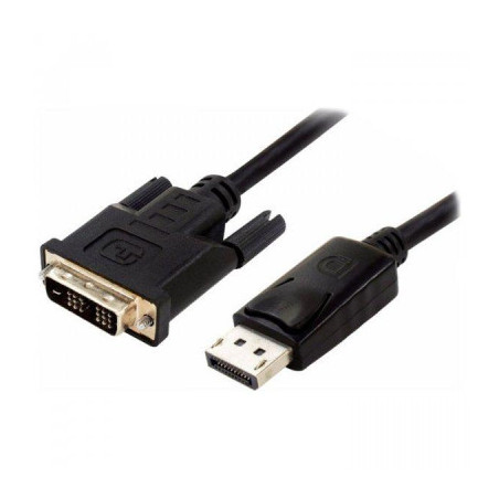 Кабель мультимедійний DisplayPort M to DVI M 1.8m 24+1pin Atcom (9504)