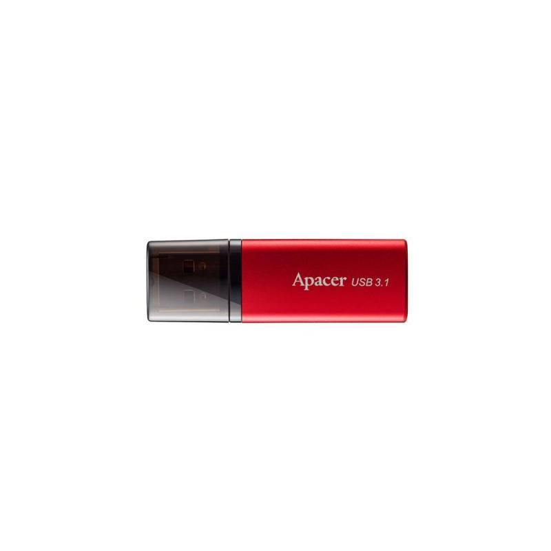 USB флеш накопичувач Apacer 64GB AH25B Red USB 3.1 Gen1 (AP64GAH25BR-1)