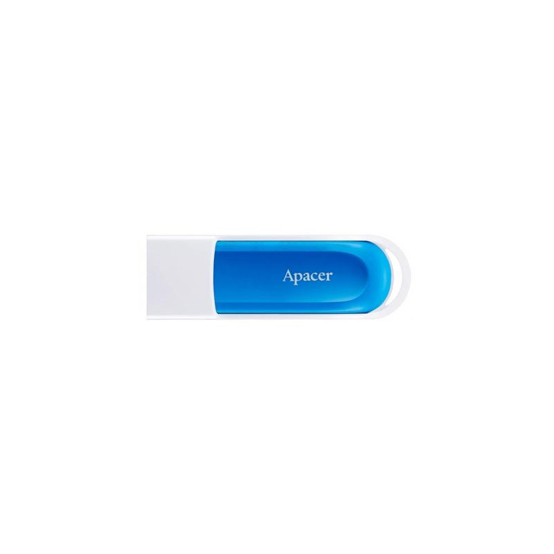 USB флеш накопичувач Apacer 64GB AH23A White USB 2.0 (AP64GAH23AW-1)