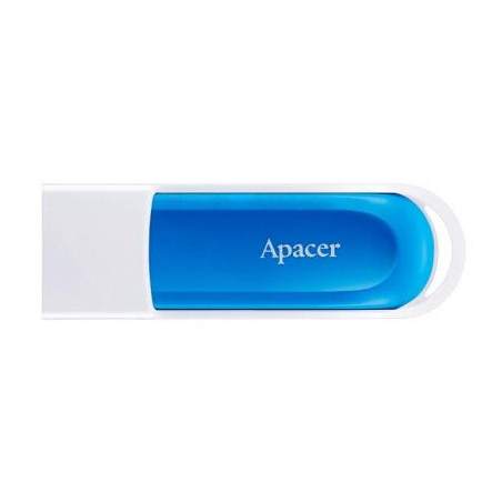 USB флеш накопичувач Apacer 64GB AH23A White USB 2.0 (AP64GAH23AW-1)