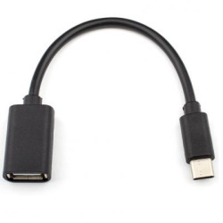 Перехідник OTG USB 2.0 AF to USB-C 0.1m Atcom (14716)
