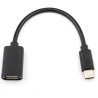Перехідник OTG USB 2.0 AF to USB-C 0.1m Atcom (14716)