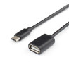 Перехідник OTG USB 2.0 AF to USB-C 0.1m Atcom (14716)
