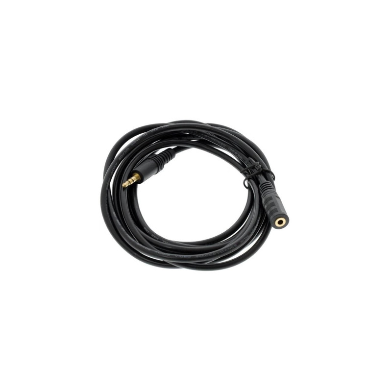 Кабель мультимедійний 3.5mm M to 3.5mm F 5.0m Value (B00344)