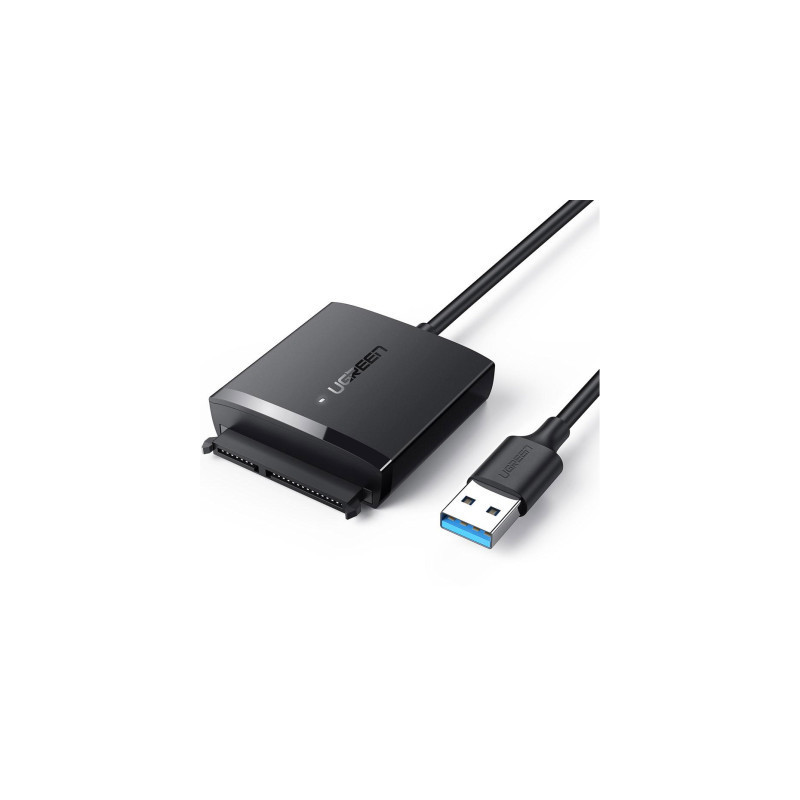 Перехідник USB 3.0 AM to SATA III F Ugreen (60561)