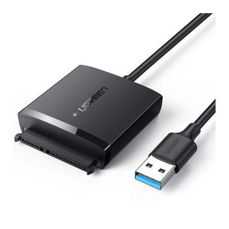 Перехідник USB 3.0 AM to SATA III F Ugreen (60561)