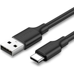 Дата кабель USB 2.0 AM to USB-C 3.0m 3.0A 18W US287 Black Ugreen (60826)