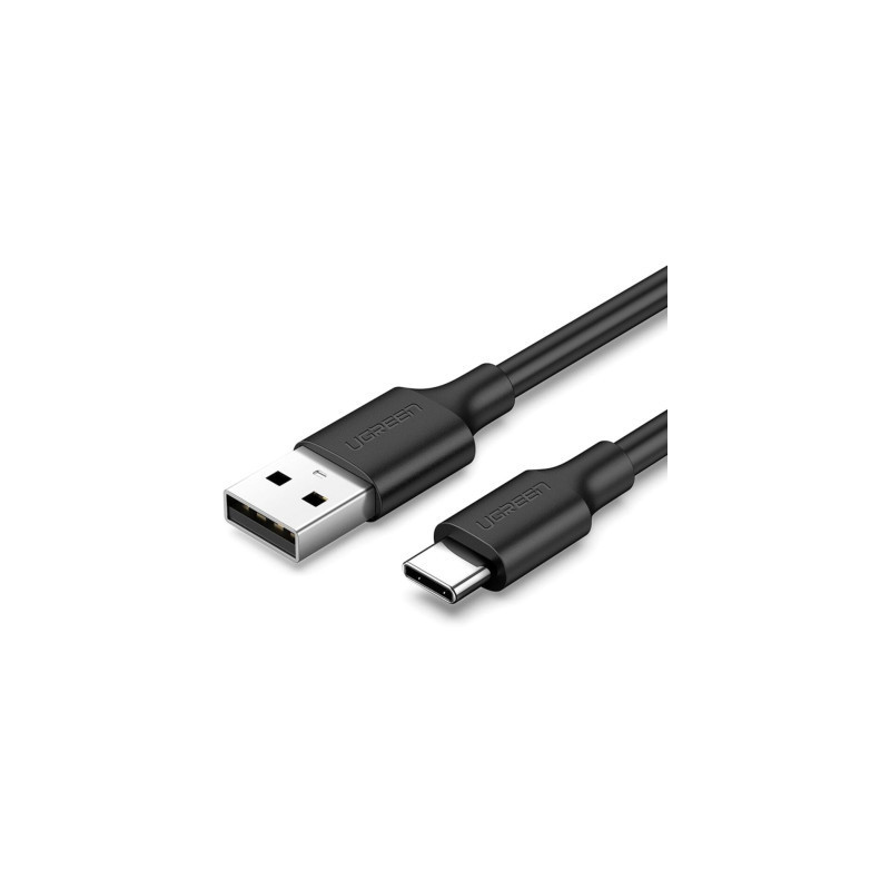 Дата кабель USB 2.0 AM to USB-C 3.0m 3.0A 18W US287 Black Ugreen (60826)