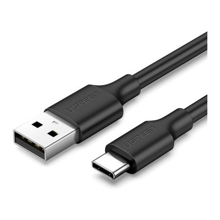 Дата кабель USB 2.0 AM to USB-C 3.0m 3.0A 18W US287 Black Ugreen (60826)