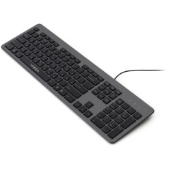 Клавіатура Vinga KB735 black-grey