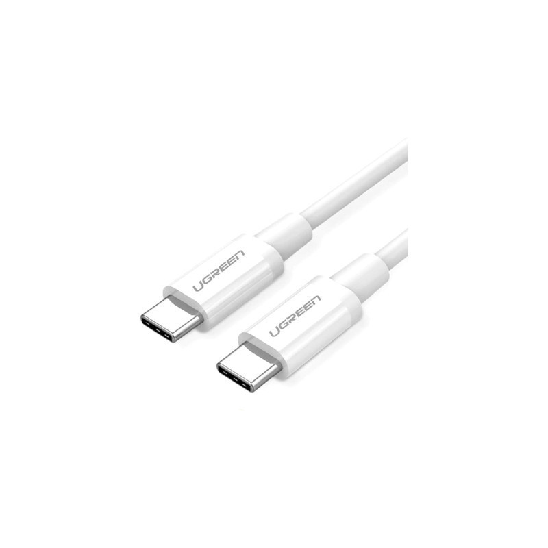 Дата кабель USB-C to USB-C 2.0m 18W US264 White Ugreen (60520)
