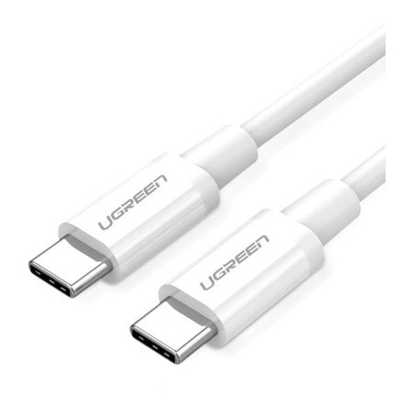 Дата кабель USB-C to USB-C 2.0m 18W US264 White Ugreen (60520)
