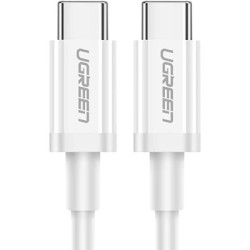Дата кабель USB-C to USB-C 2.0m 18W US264 White Ugreen (60520)