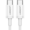 Дата кабель USB-C to USB-C 2.0m 18W US264 White Ugreen (60520)