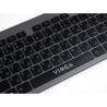 Клавіатура Vinga KB735 black-grey