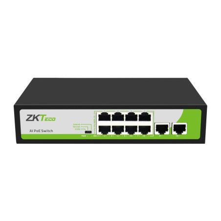 Комутатор мережевий ZKTeco ZK-PoE82N-120W