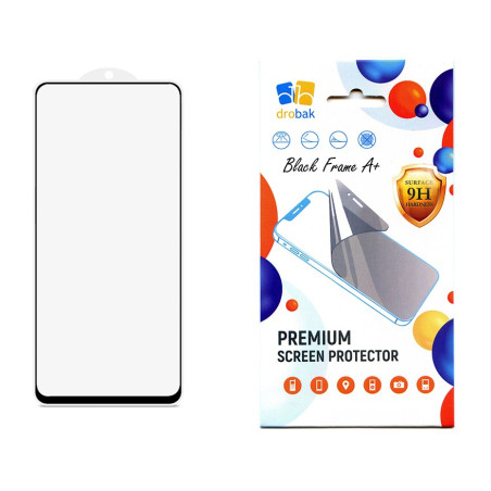 Скло захисне Drobak Motorola G13 Black Frame A+ (717145)