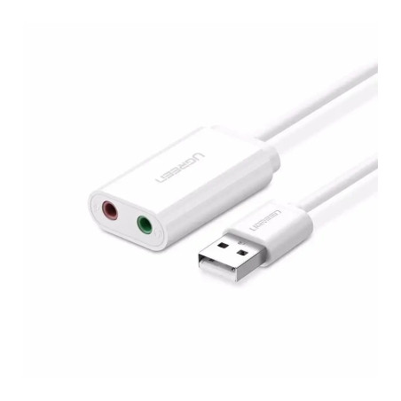 Звукова плата Ugreen US205 white (30143)
